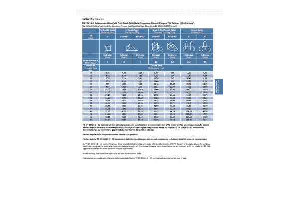 ÇELİK ÖZLÜ PRESLİ ÇELİK HALAT SAPANLAR / 1960 N/mm / EN 13414-1 REFERANSINA GÖRE